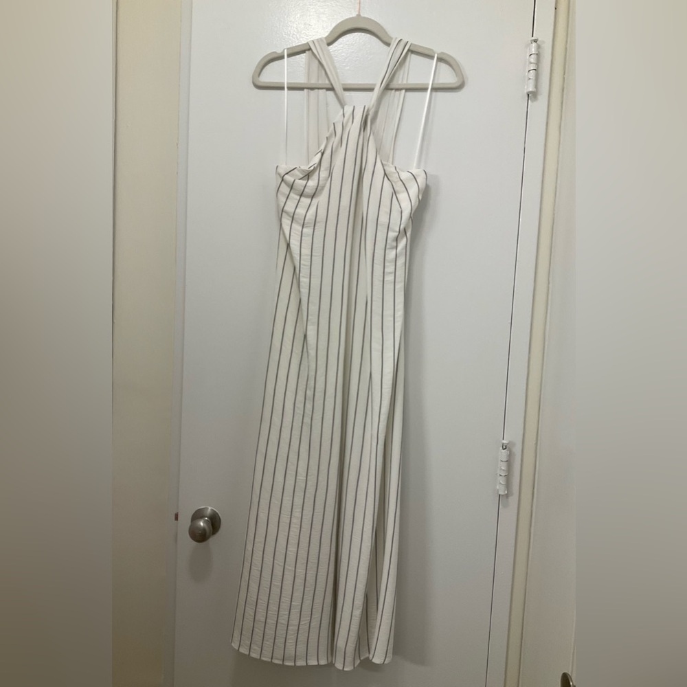 Massimo dutti halter neck stripe dress-no tag-never worn